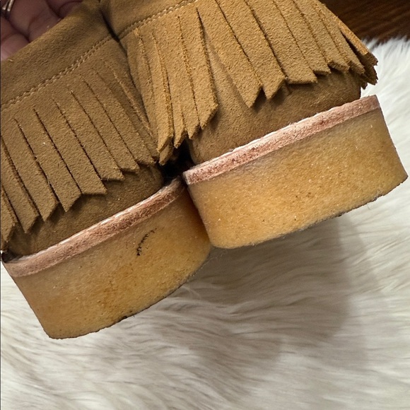 Sperry x Rebecca Minkoff Brown Fringe Chukka Boots - Picture 7 of 12